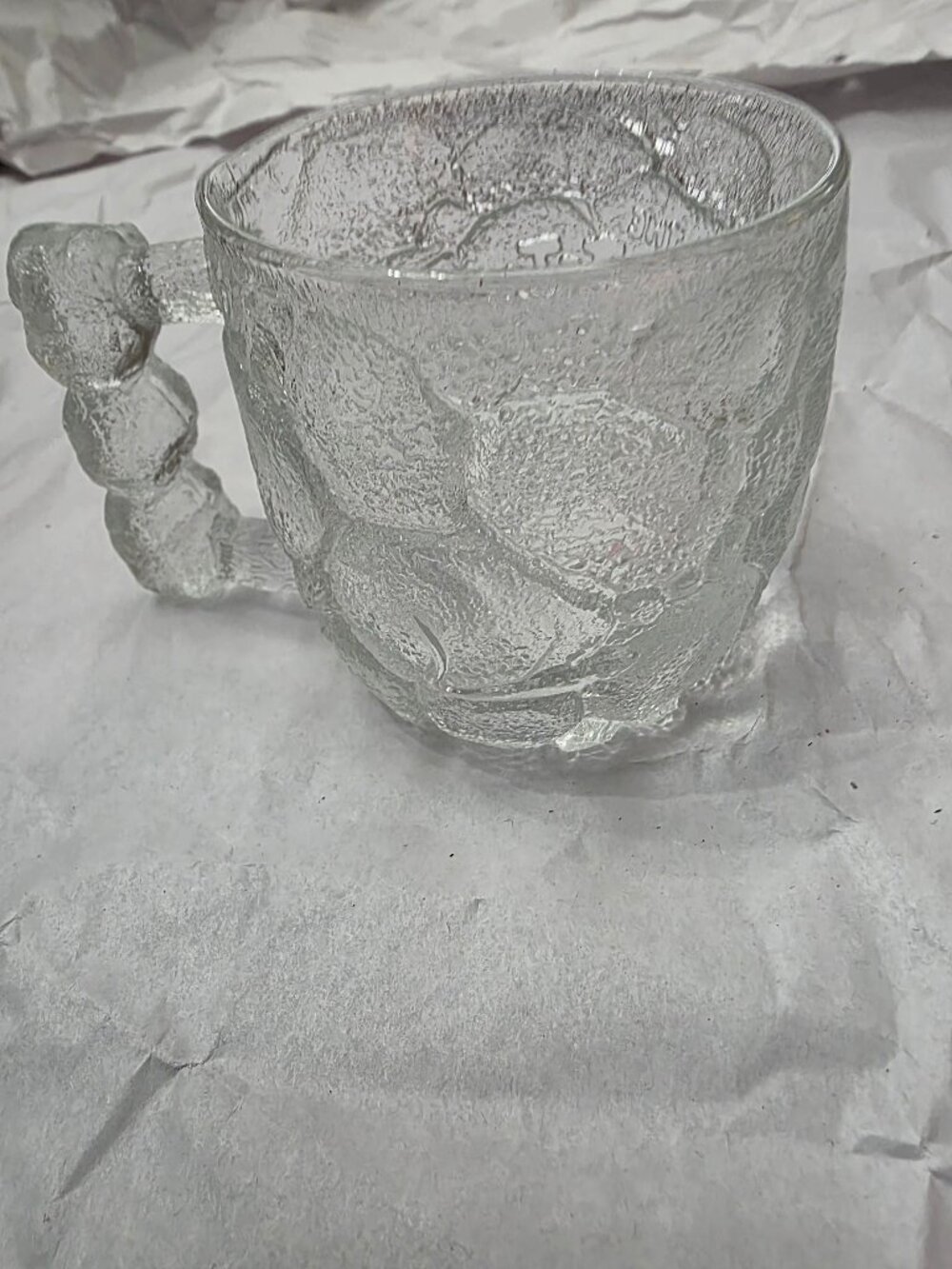 McDONALD THE FLINTSTONES WITH FROSTED DRINKING MUG